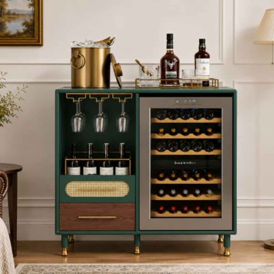 Home Bar And Fridge - Mueble bar con espacio para mini