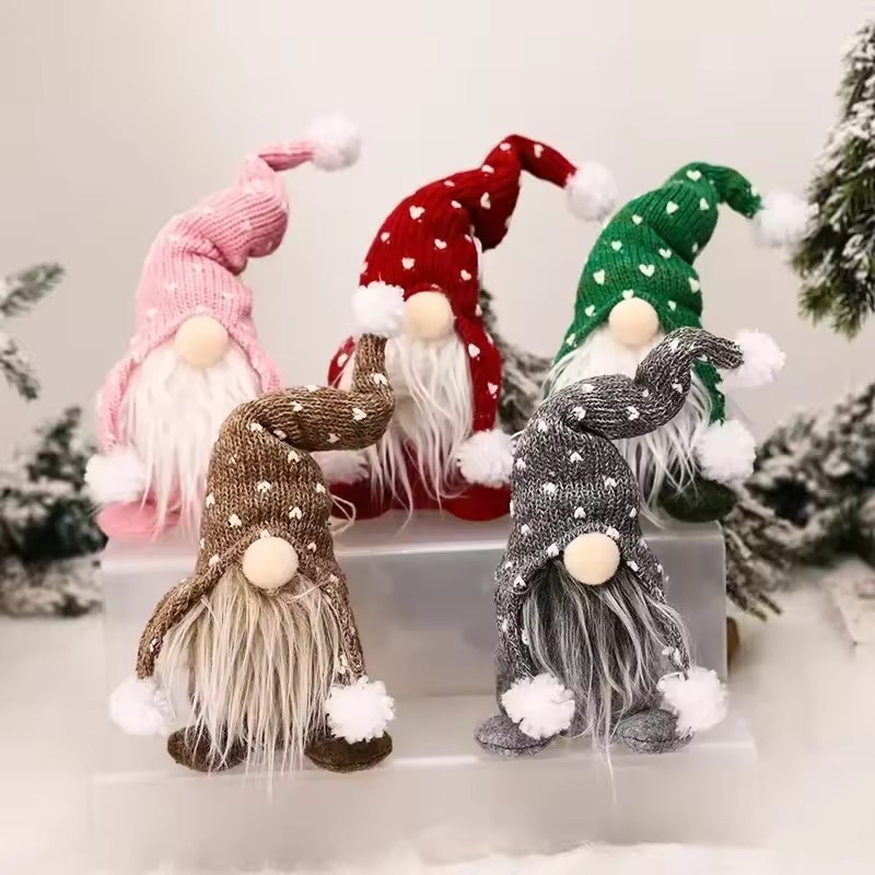 Home Bargains - Gnomo Navideño de Peluche, Muñeco de
