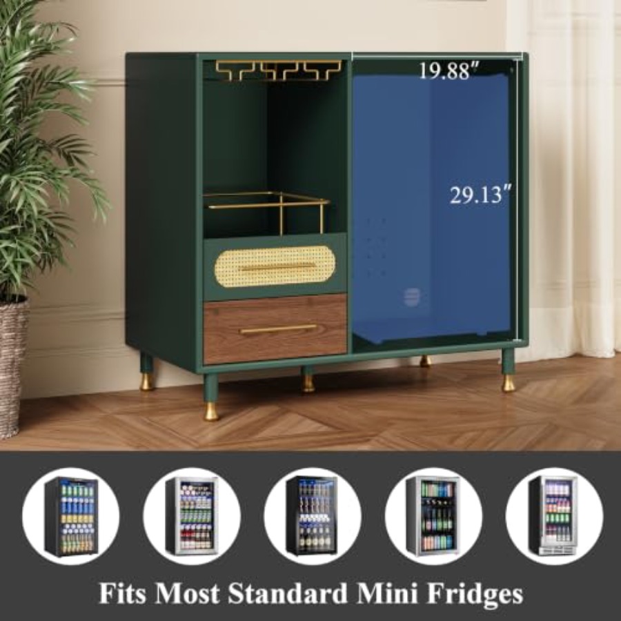 Mueble bar con espacio para mi - Home Bar And Fridge reseña y precio