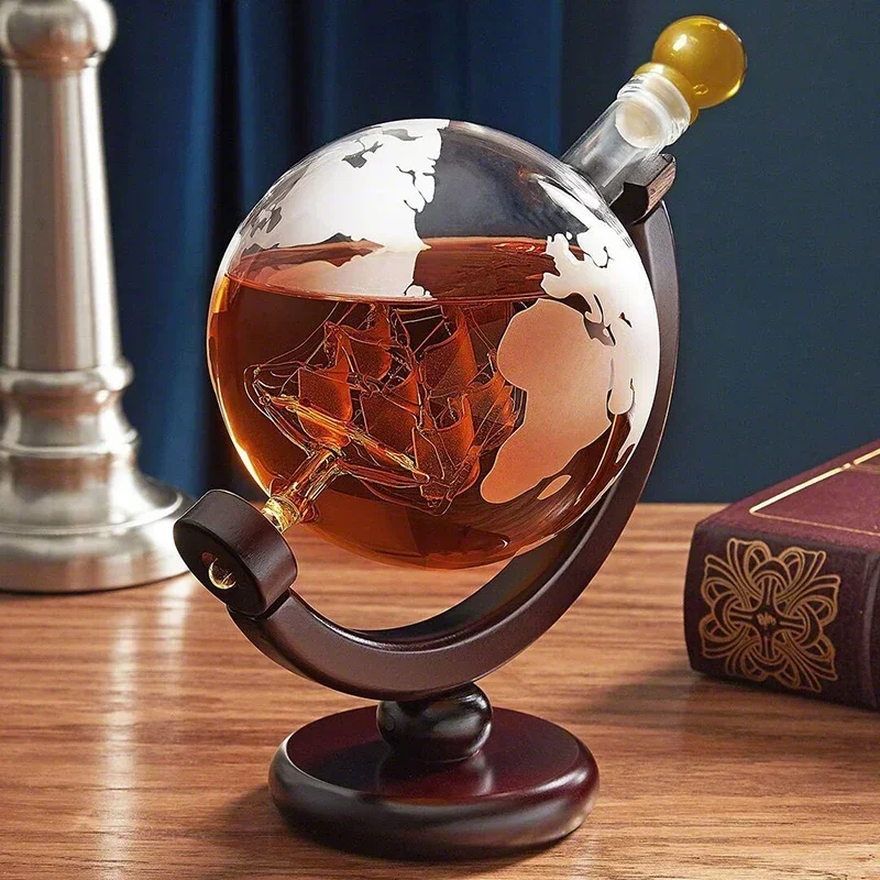 Juego de Decantador de Whisky  - Decanter Globe Set reseña y precio
