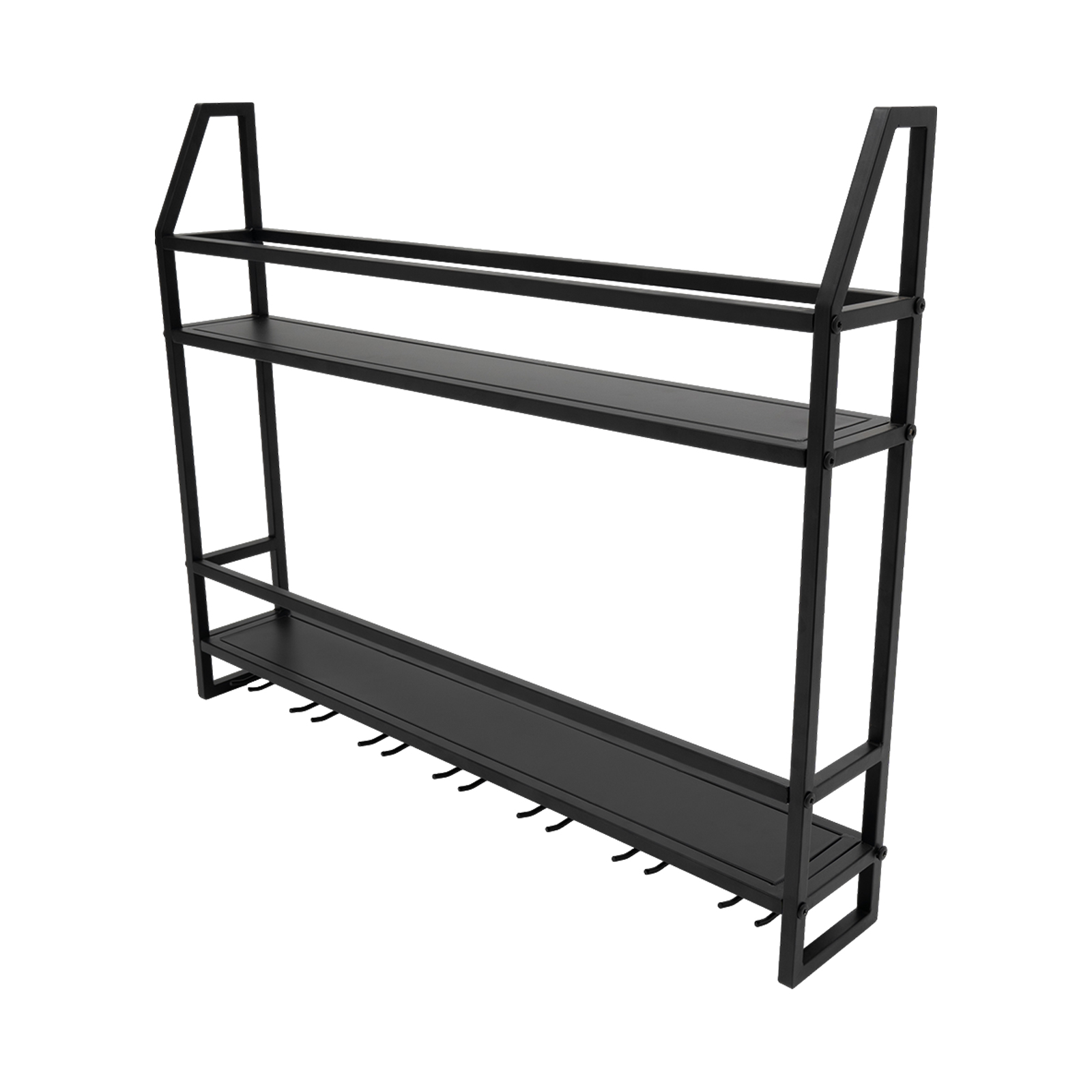 Estante para vino de doble cap - Home Bar Setup reseña y precio
