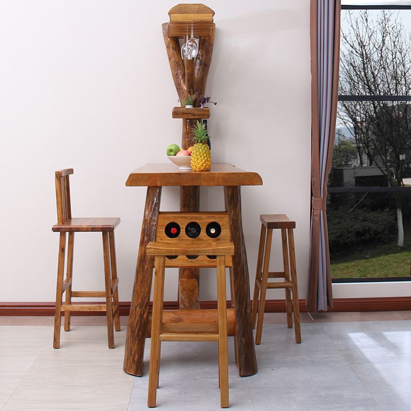 Mesa de té Wabi bar, sencilla, - Home Bar And Cabinet reseña y precio