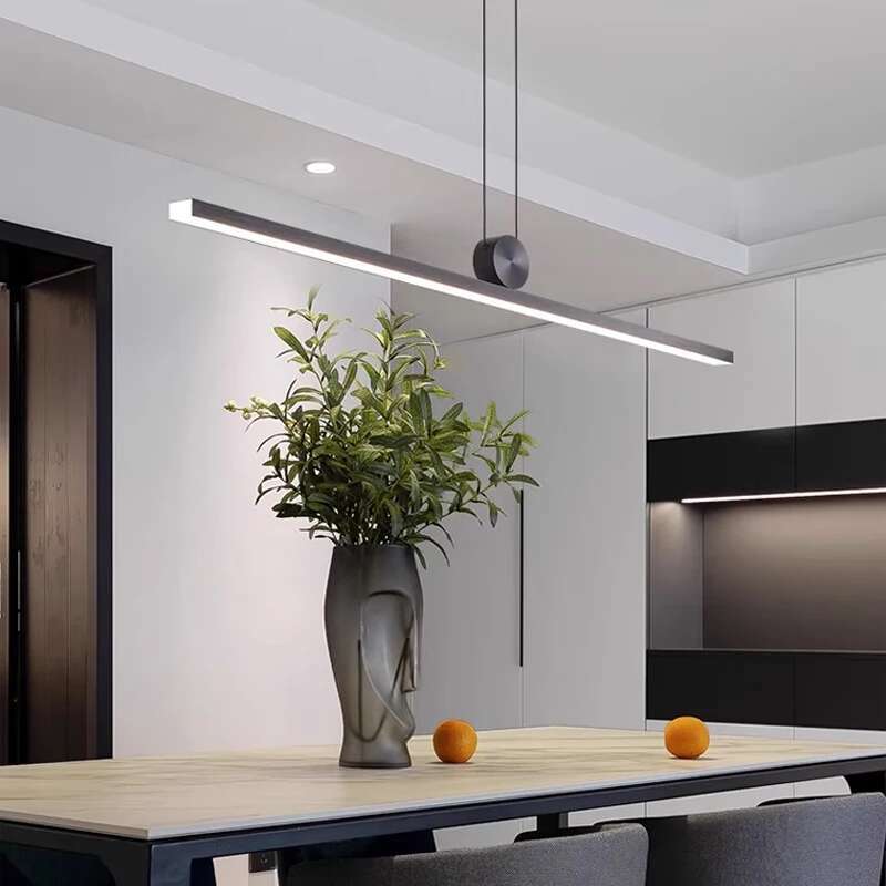 Luces colgantes largas Led neg - Home Bar Word reseña y precio