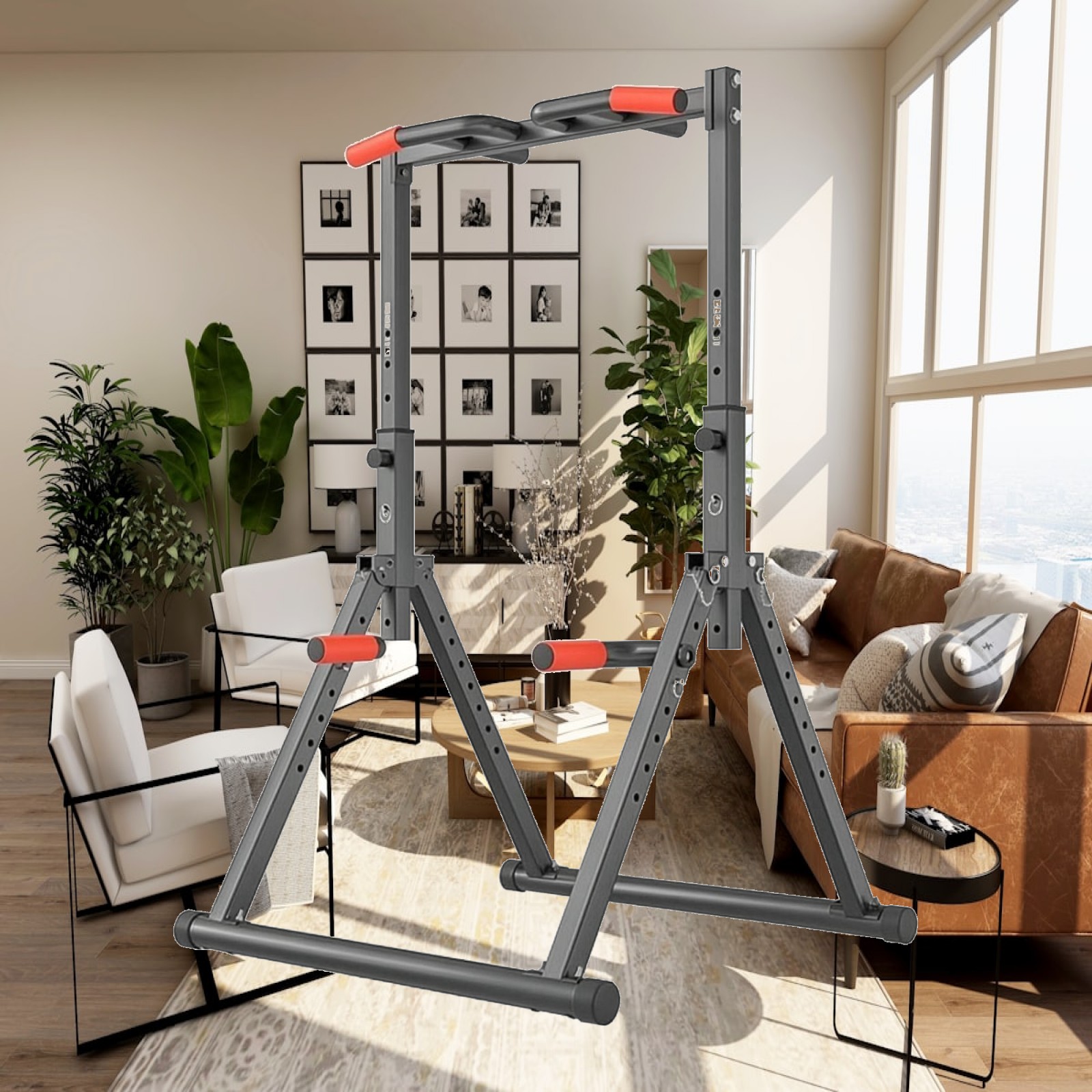Barra de dominadas ajustable p - Home Bar And Gym reseña y precio