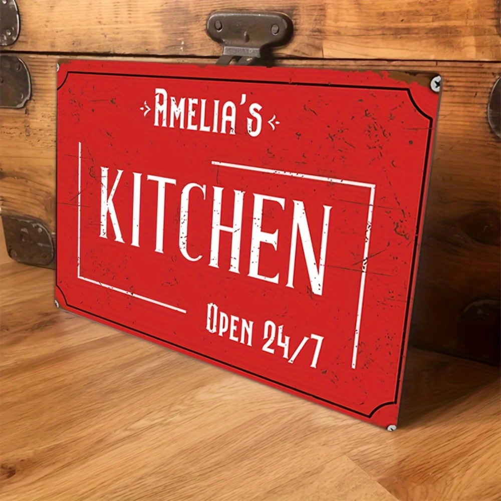 Letrero de pared de cocina per - Home Bar And Kitchen reseña y precio